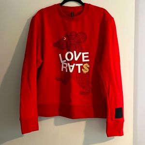 Red XL Neil Barret red sweater